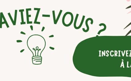 Le saviez-vous ? #1 – Inscrivez-vous à la Scam !